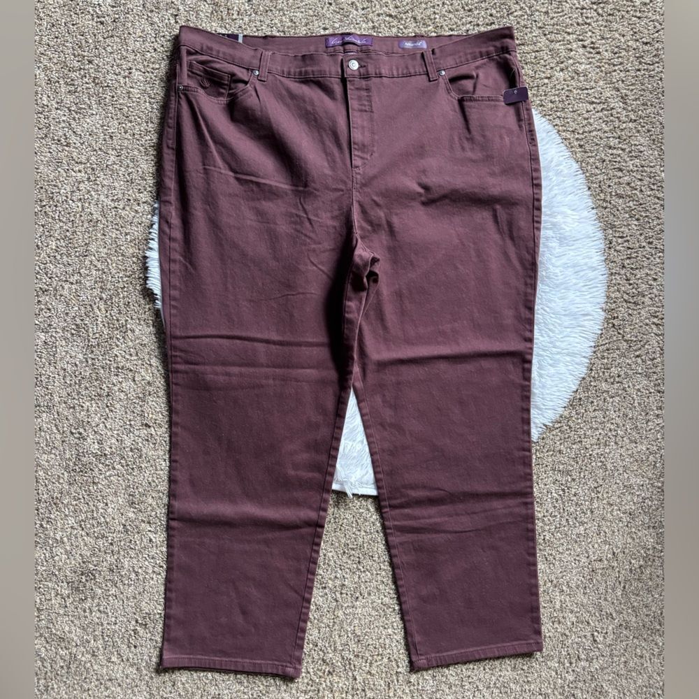 Gloria Vanderbilt Jeans New Amanda Tapered‎ Leg Classic Rise Women’s Size 24W